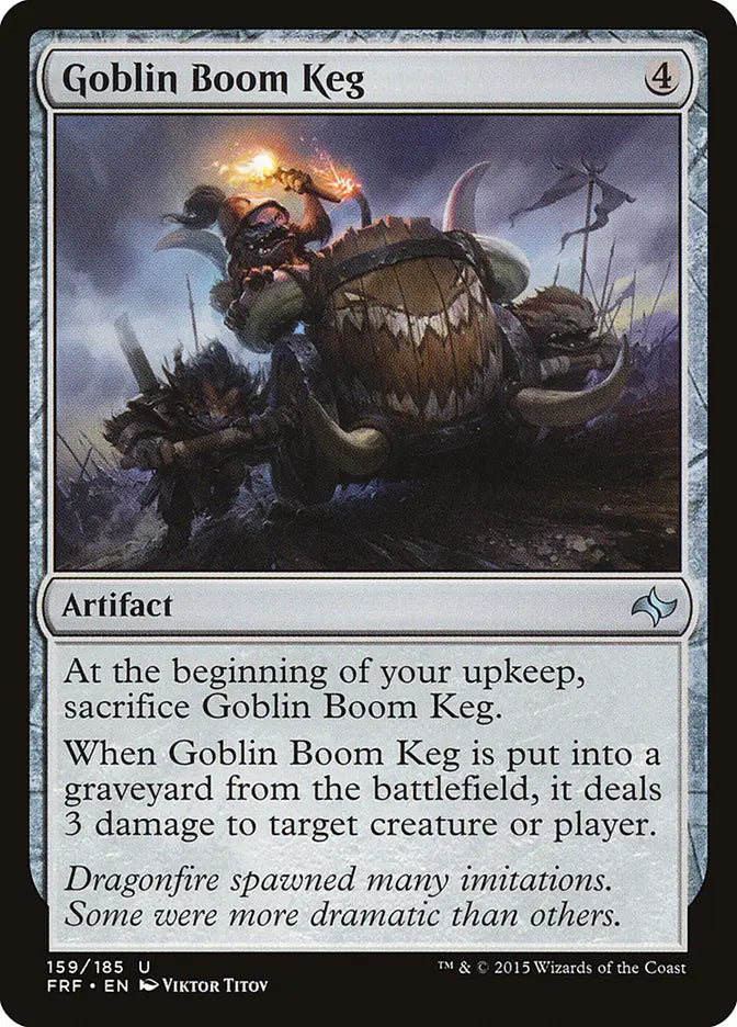 Goblin Boom Keg Fate Reforged