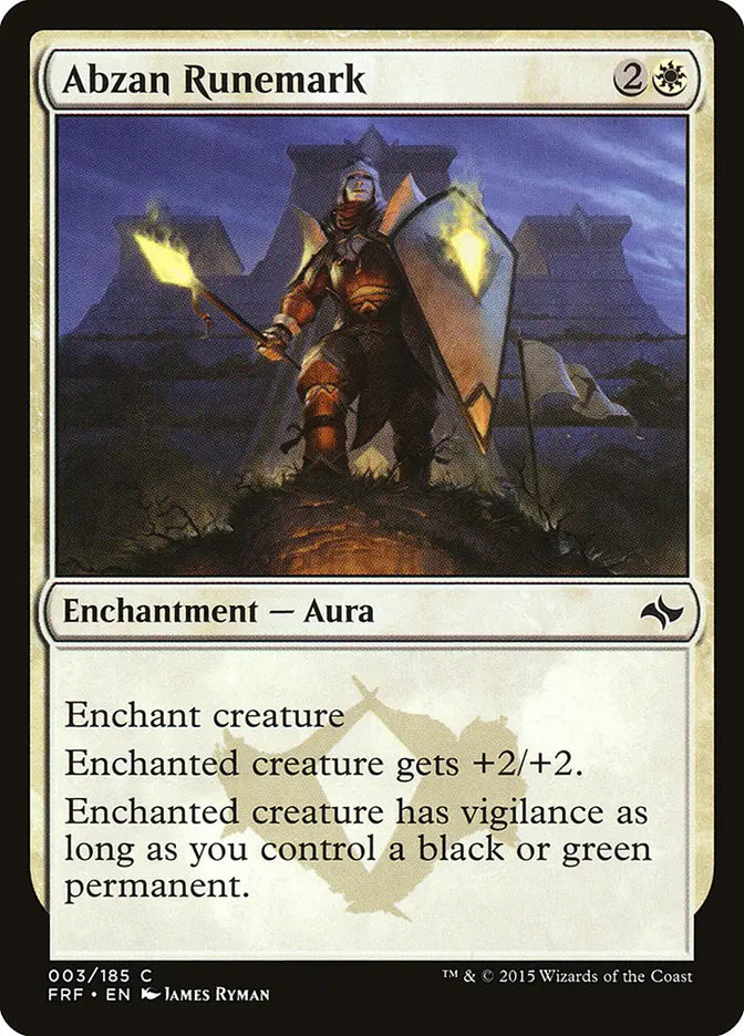 Abzan Runemark Fate Reforged