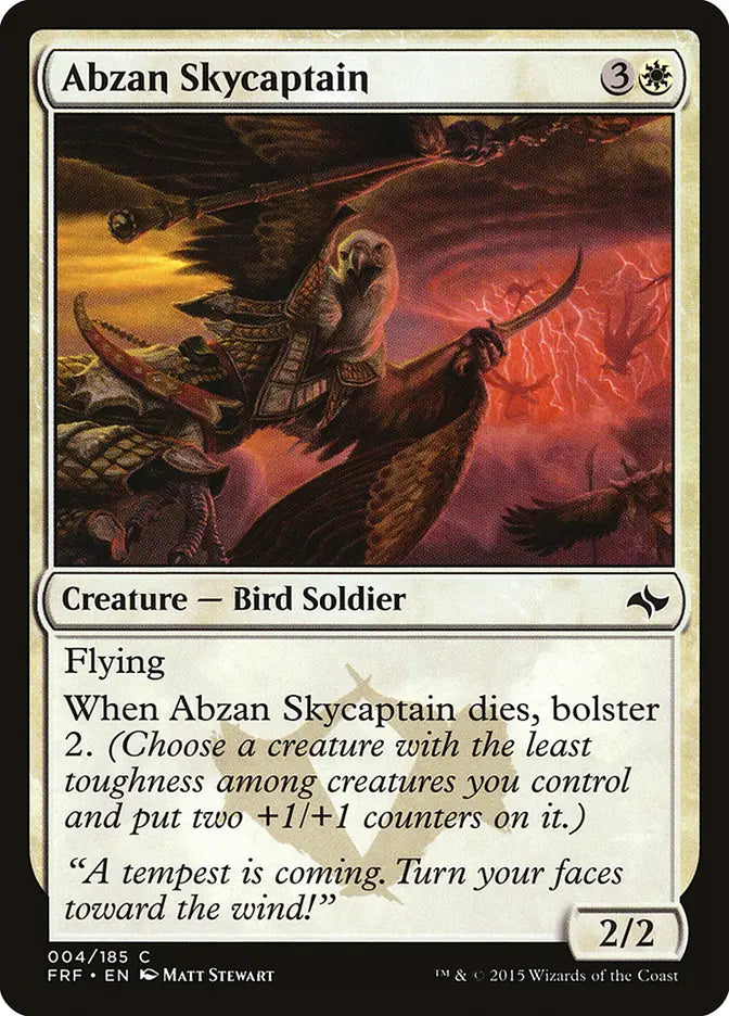 Abzan Skycaptain Fate Reforged