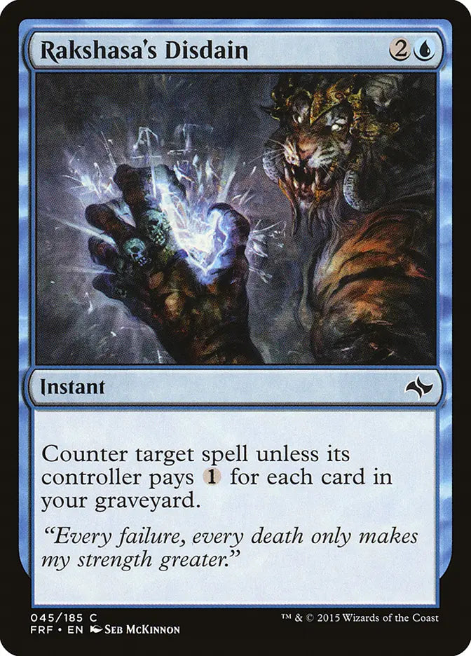 Rakshasa's Disdain Fate Reforged