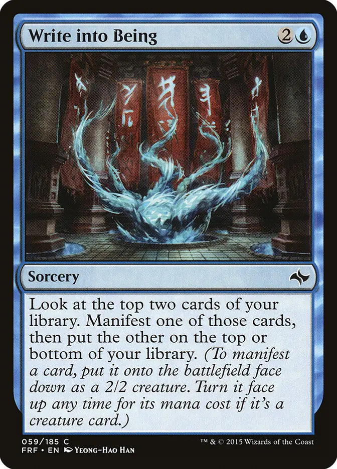 Write into Being Fate Reforged