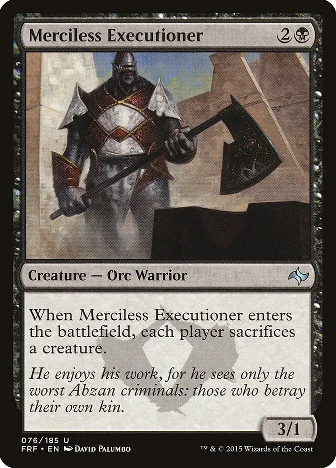 Merciless Executioner Fate Reforged