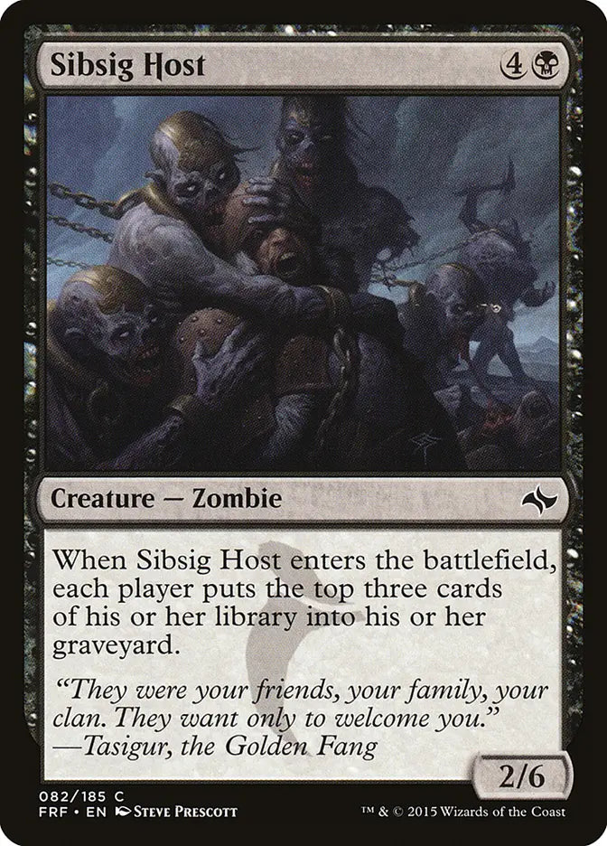 Sibsig Host Fate Reforged