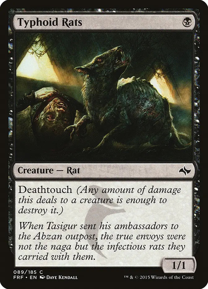 Typhoid Rats Fate Reforged