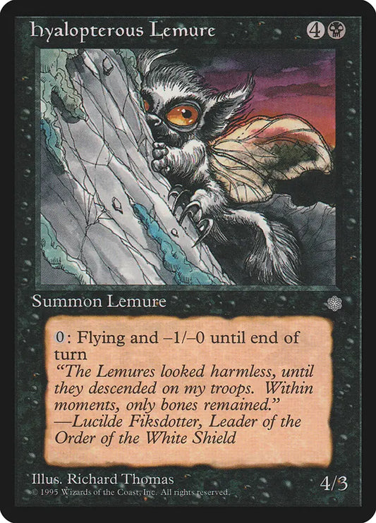 Hyalopterous Lemur Ice Age