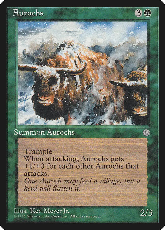 Aurochs Mirage