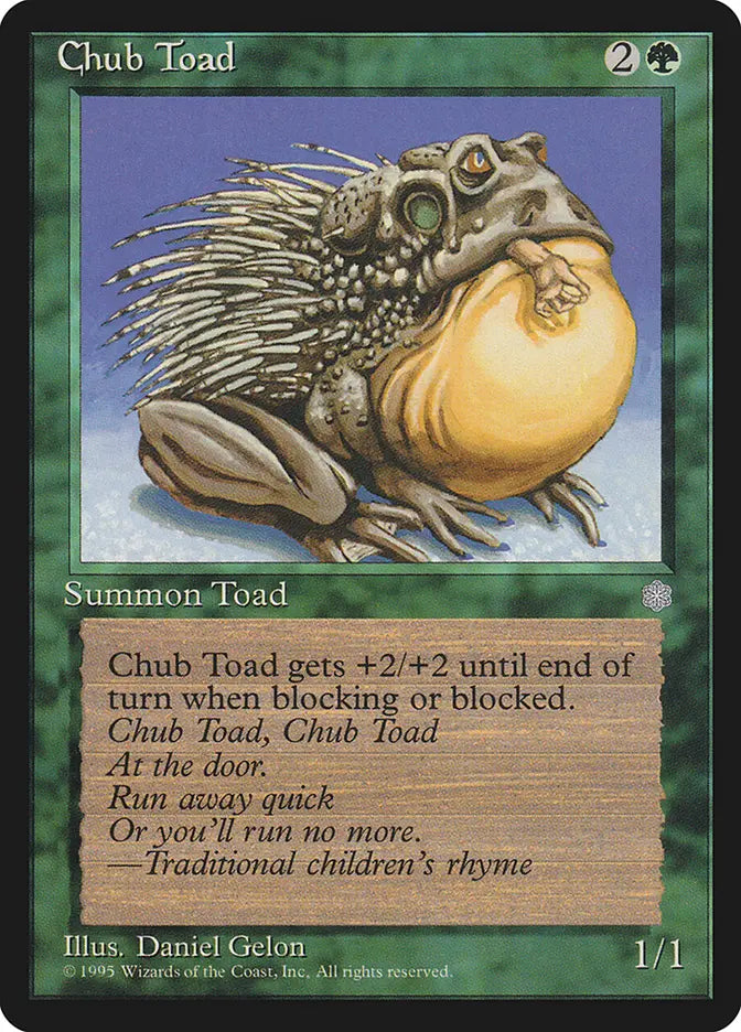 Chub Toad Ice Age