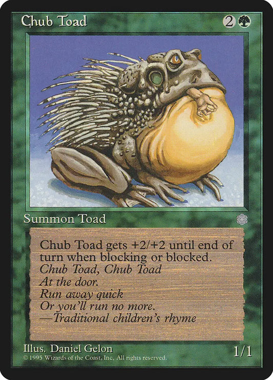 Chub Toad Ice Age