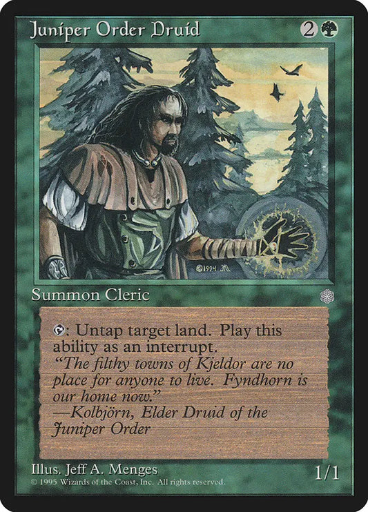 Juniper Order Druid Ice Age