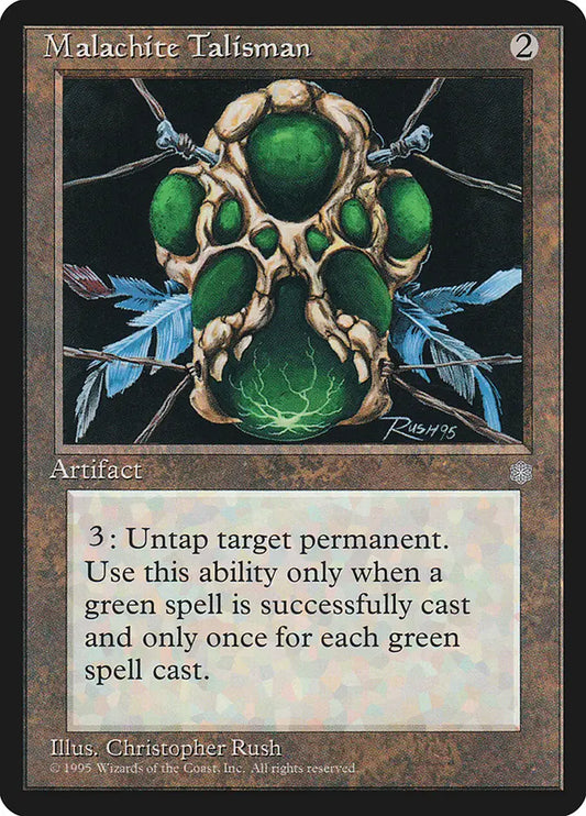 Malachite Talisman Ice Age