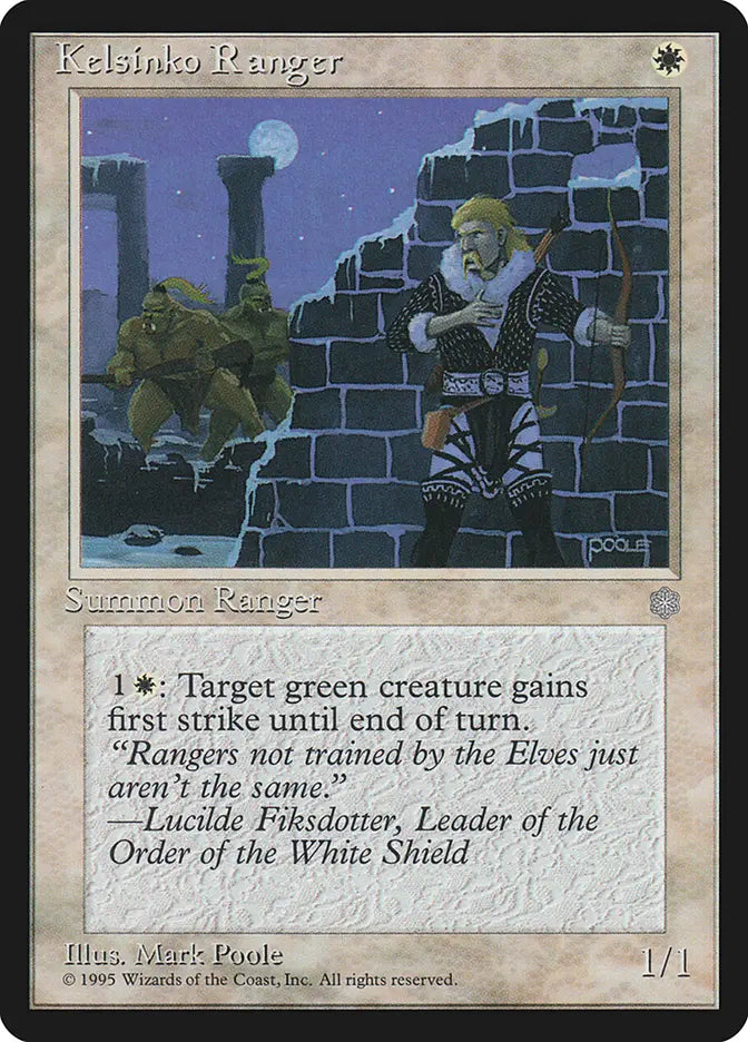 Kelsinko Ranger Ice Age