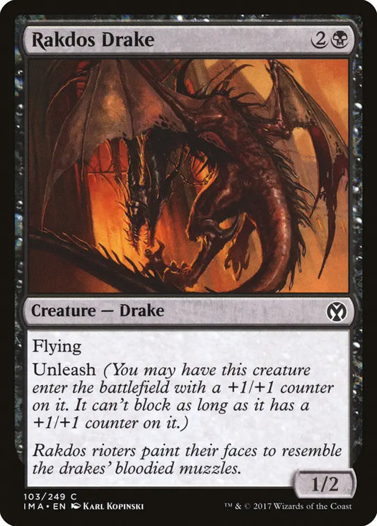 Rakdos Drake Iconic Masters