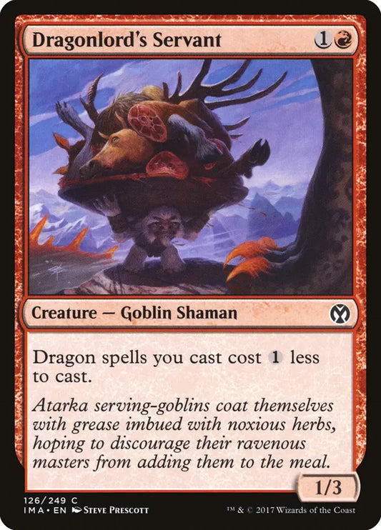 Dragonlord's Servant Iconic Masters