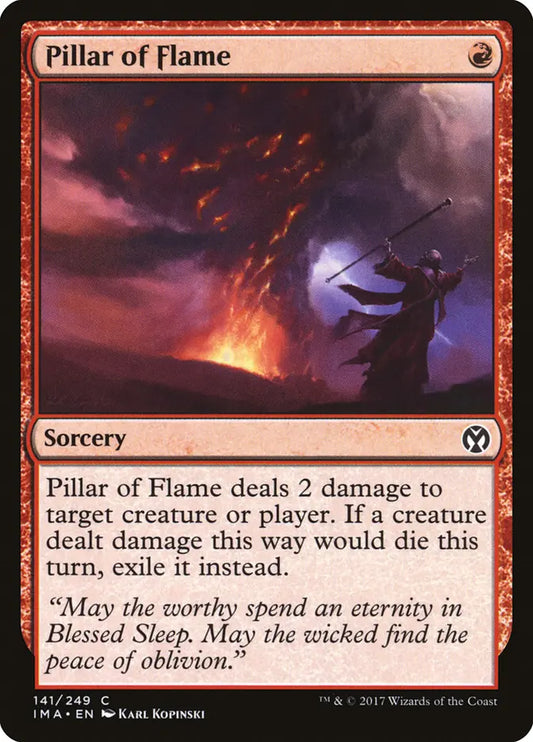 Pillar of Flame Iconic Masters