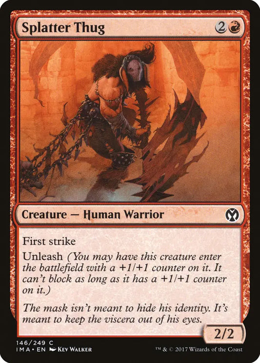 Splatter Thug Iconic Masters