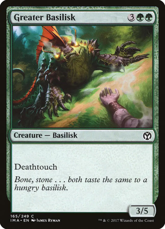 Greater Basilisk Decree Iconic Masters