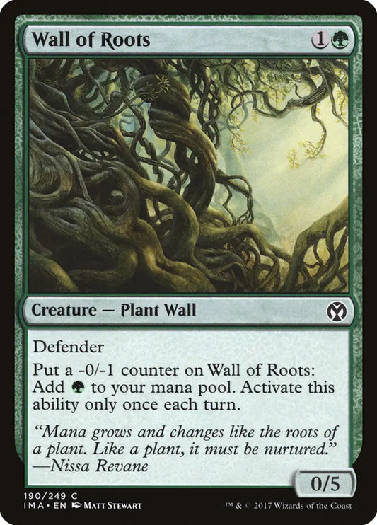 Wall of Roots Iconic Masters