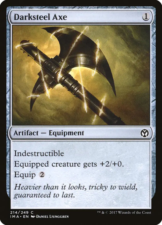 Darksteel Axe Iconic Masters