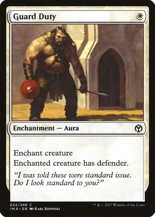 Guard Duty Iconic Masters