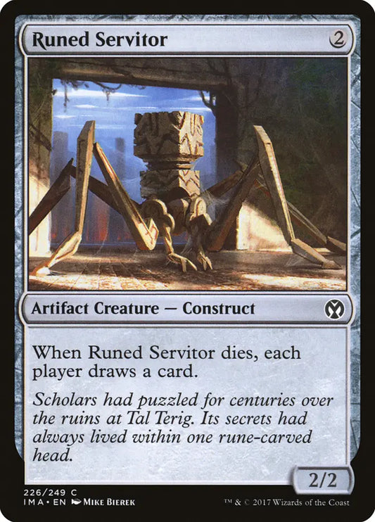 Runed Servitor Iconic Masters
