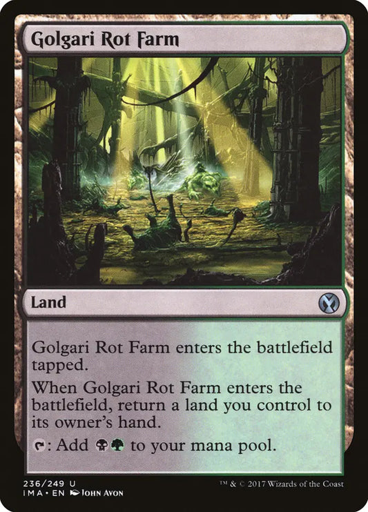Golgari Rot Farm Iconic Masters