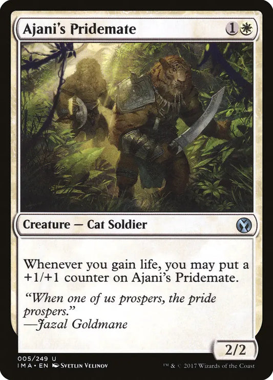 Ajani's Pridemate Iconic Masters