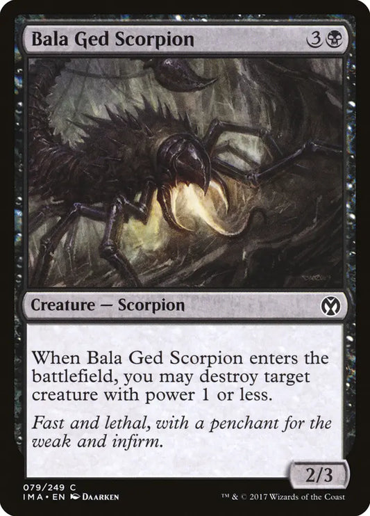 Bala Ged Scorpion Iconic Masters