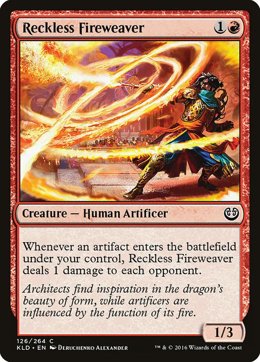 Reckless Fireweaver Kaladesh