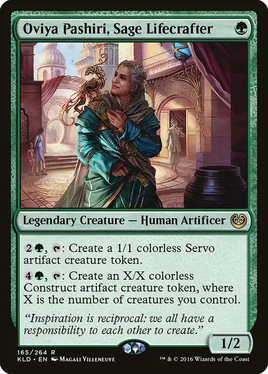 Oviya Pashiri, Sage Lifecrafter Kaladesh