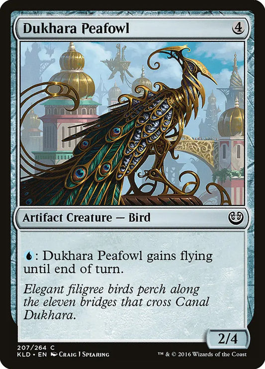 Dukhara Peafowl Kaladesh