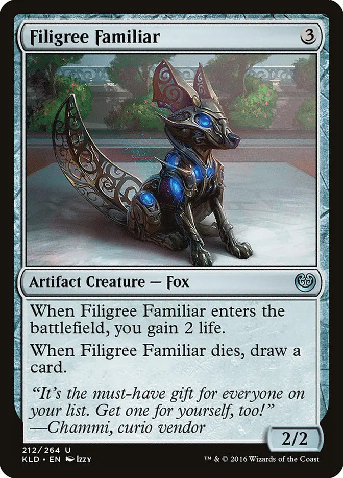 Filigree Familiar Kaladesh