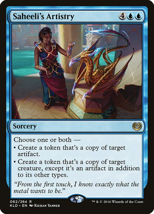 Saheeli's Artistry Kaladesh