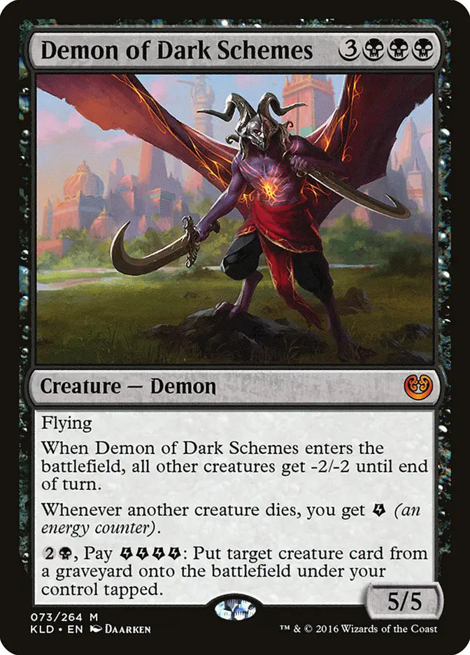 Demon of Dark Schemes Kaladesh