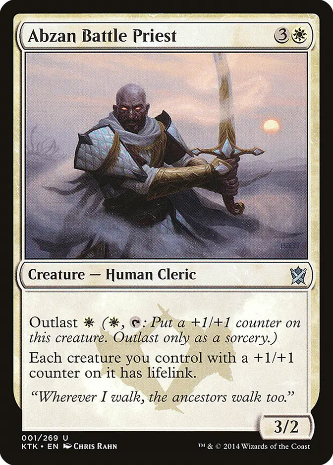 Abzan Battle Priest Khans of Tarkir