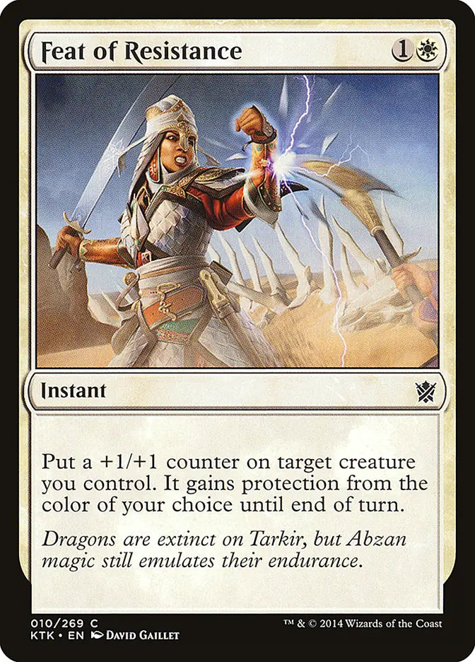 Feat of Resistance Khans of Tarkir