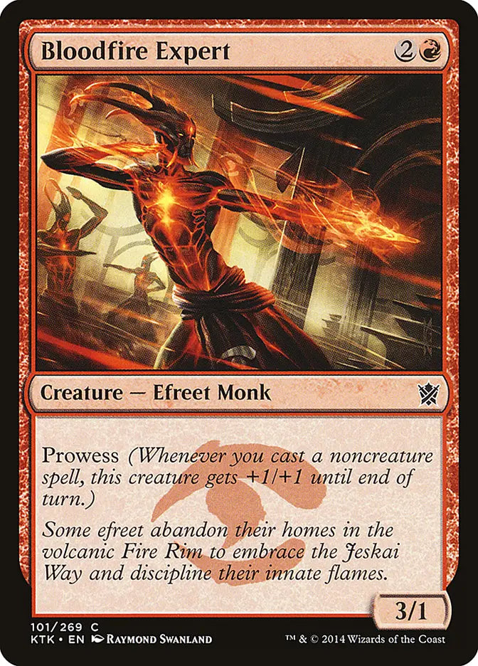 Bloodfire Expert Khans of Tarkir