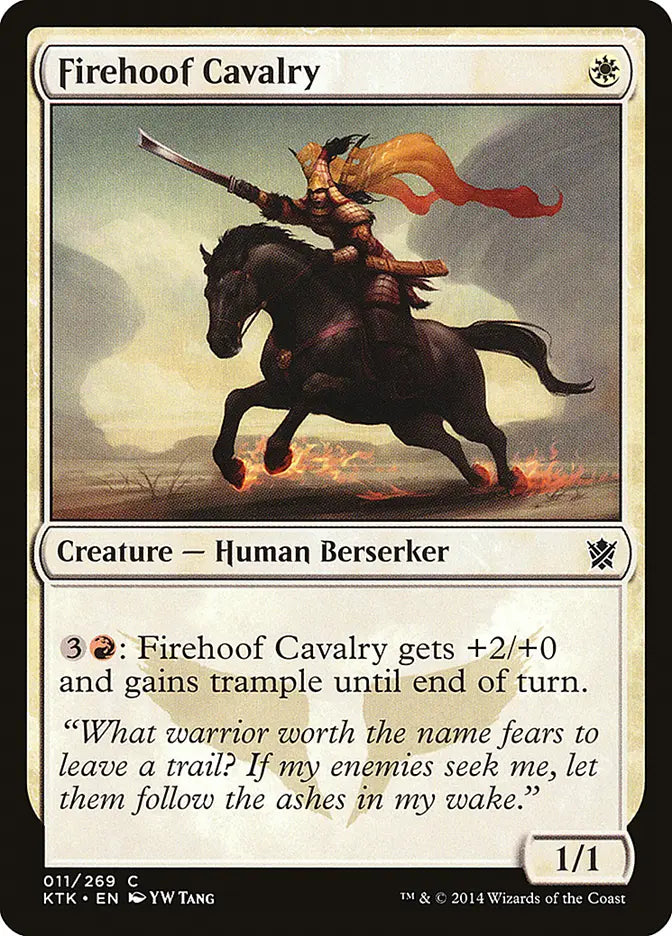 Firehoof Cavalry Khans of Tarkir