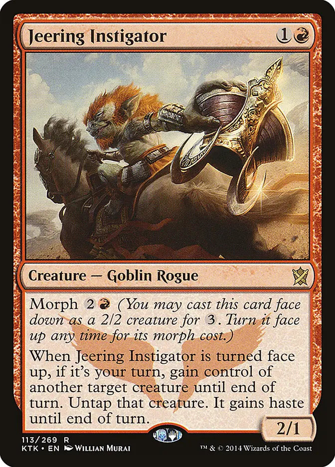Jeering Instigator Khans of Tarkir