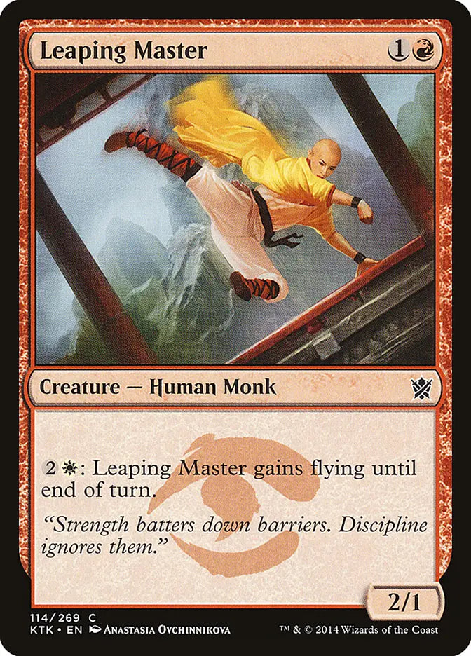 Leaping Master Khans of Tarkir
