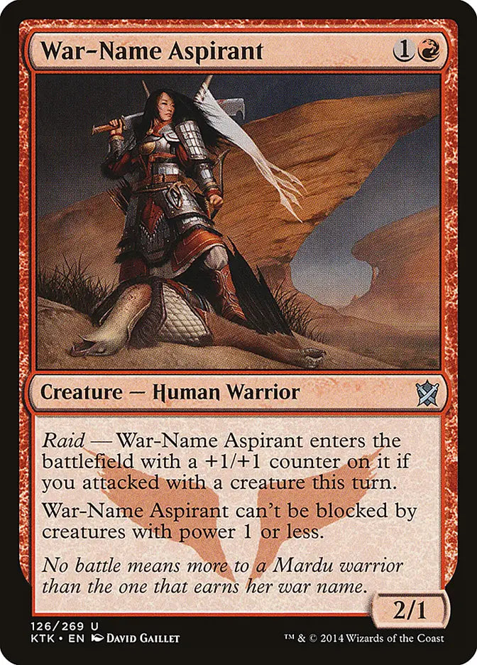 War-Name Aspirant Khans of Tarkir