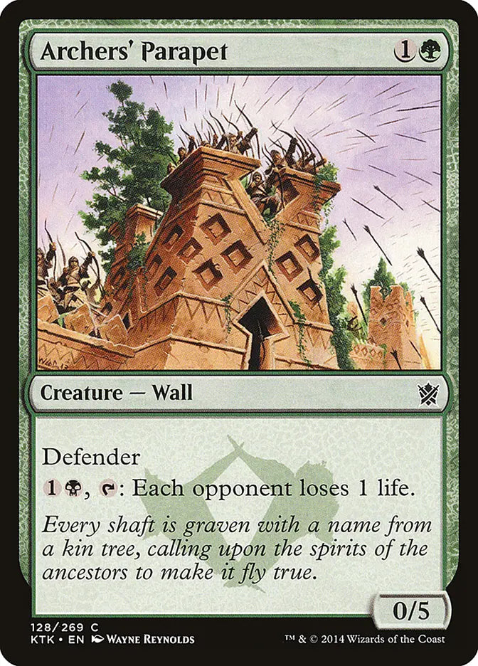 Archers' Parapet Khans of Tarkir