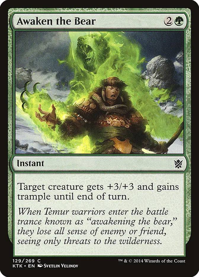 Awaken the Bear Khans of Tarkir