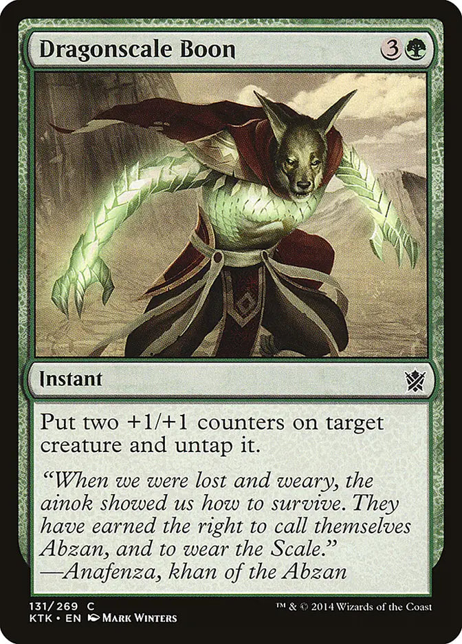 Dragonscale Boon Khans of Tarkir