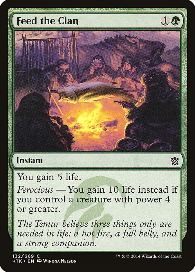 Feed the Clan Khans of Tarkir