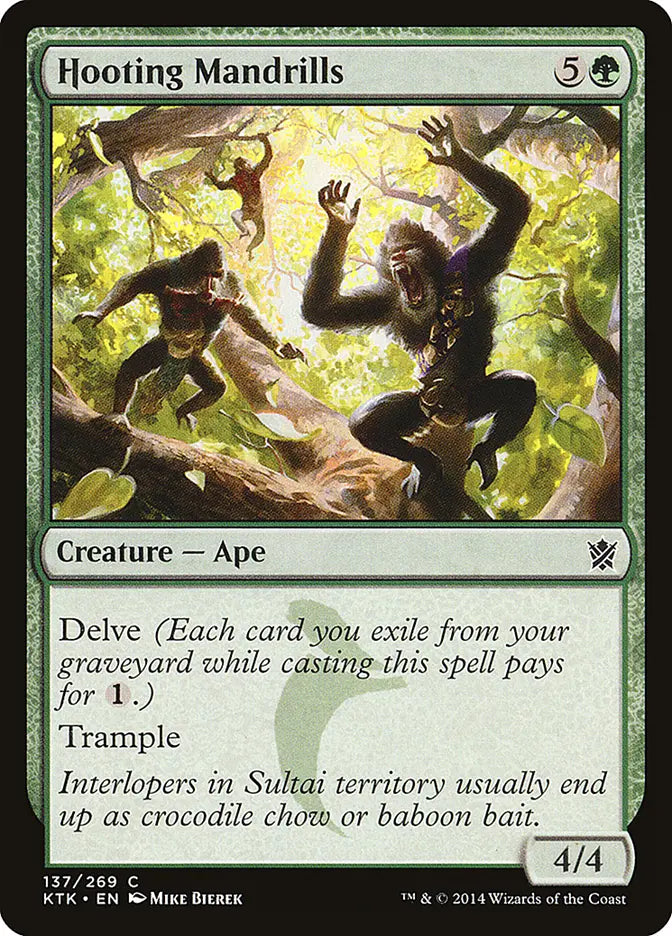 Hooting Mandrills Khans of Tarkir