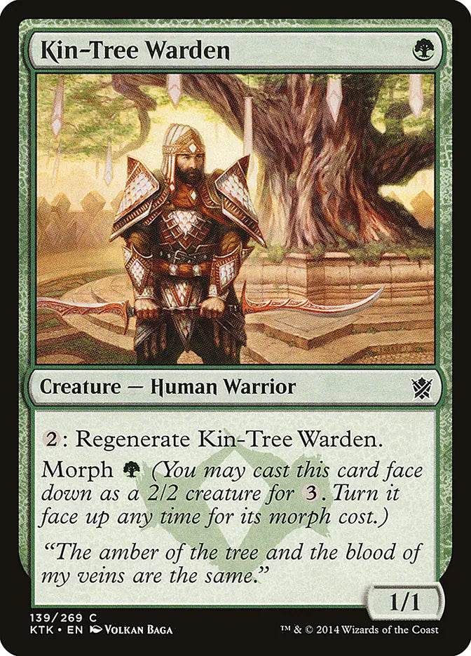 Kin-Tree Warden Khans of Tarkir