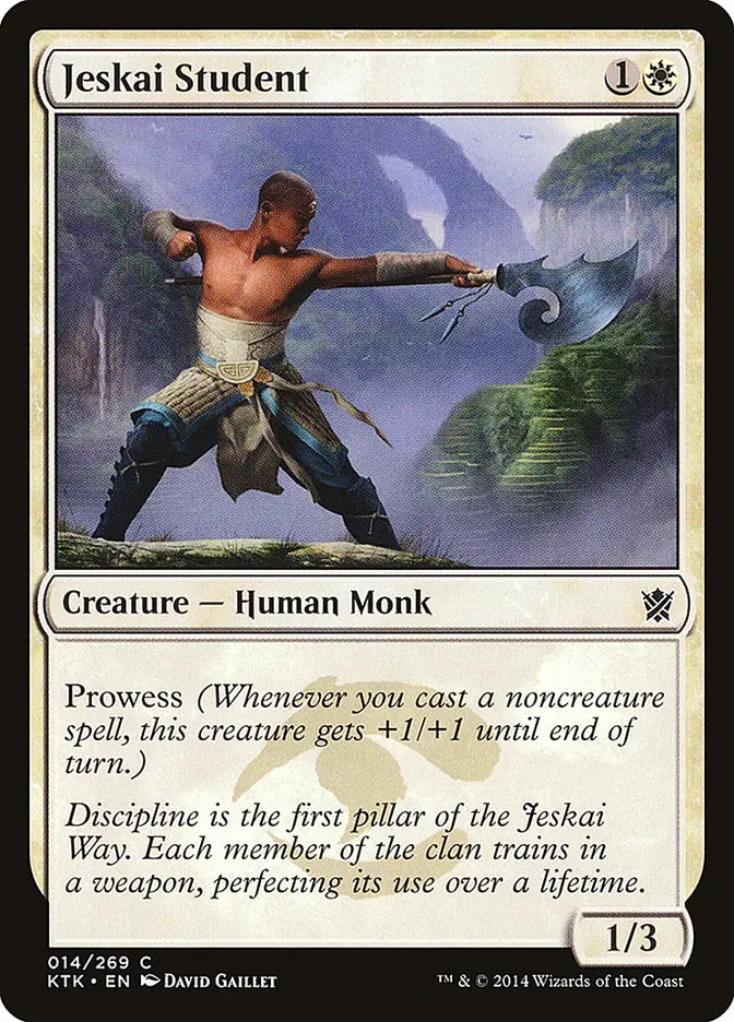 Jeskai Student Khans of Tarkir