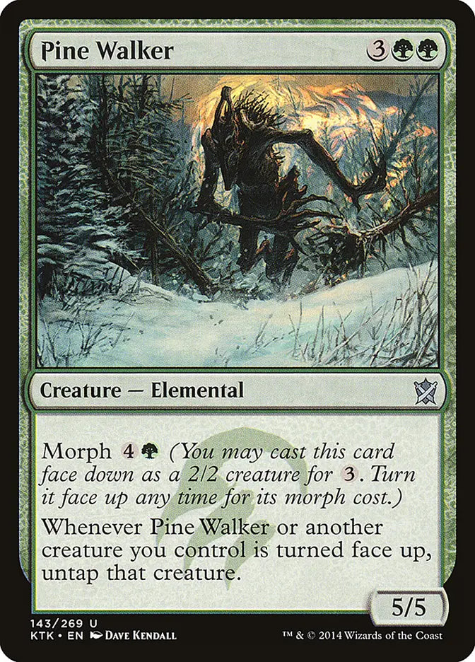Pine Walker Khans of Tarkir