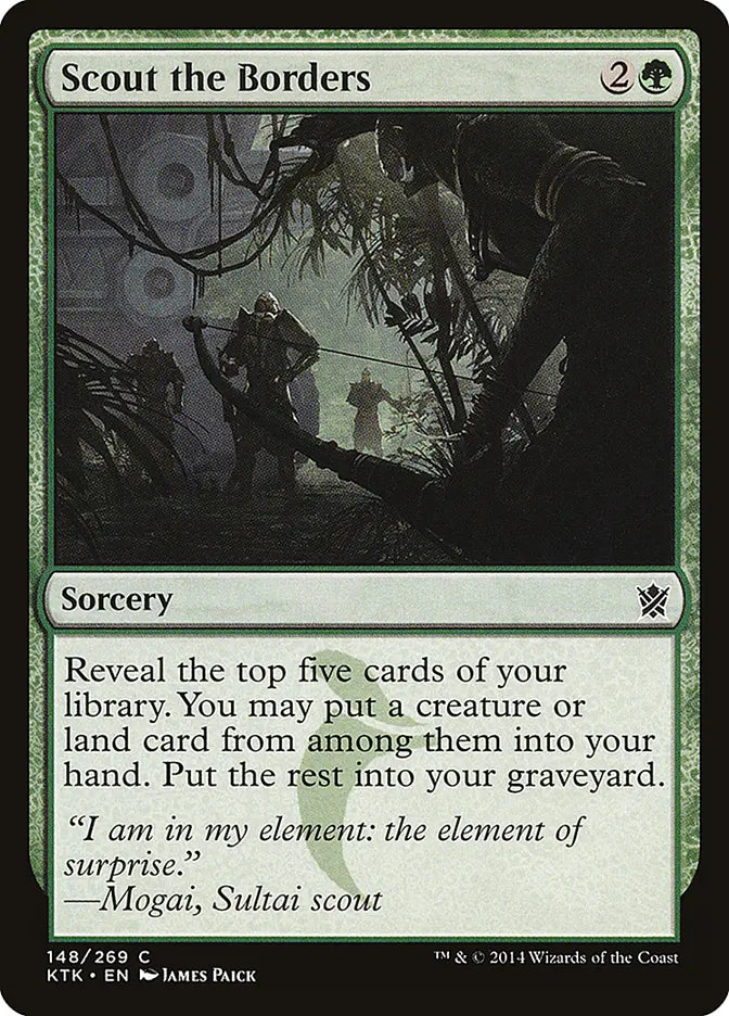 Scout the Borders Khans of Tarkir