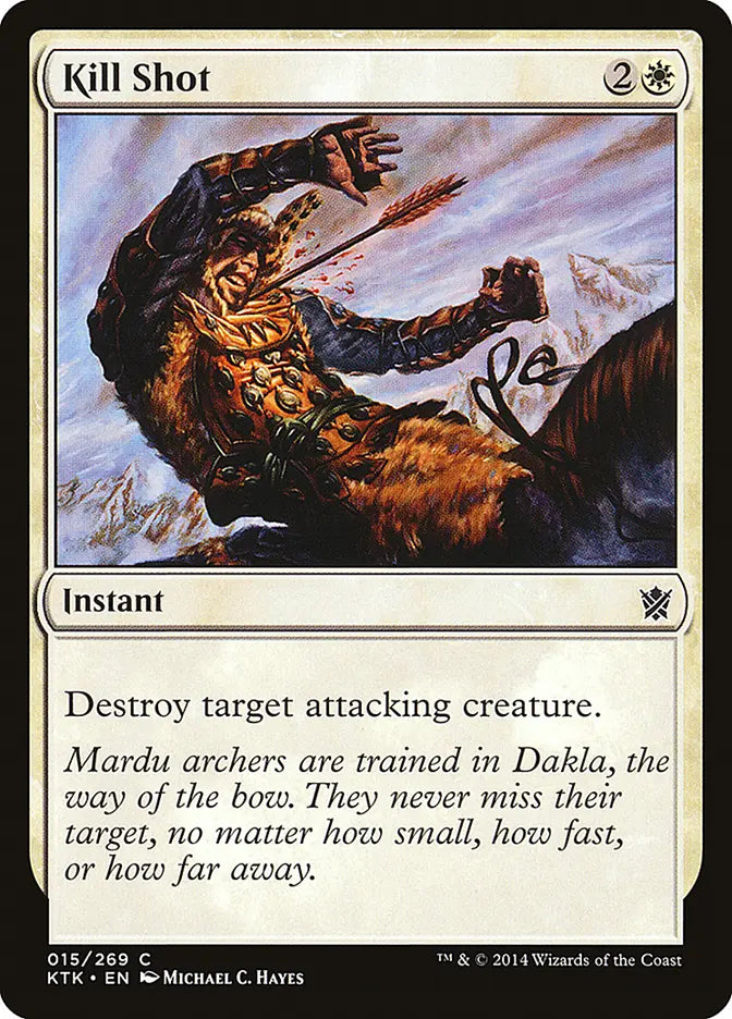 Kill Shot Lord Khans of Tarkir